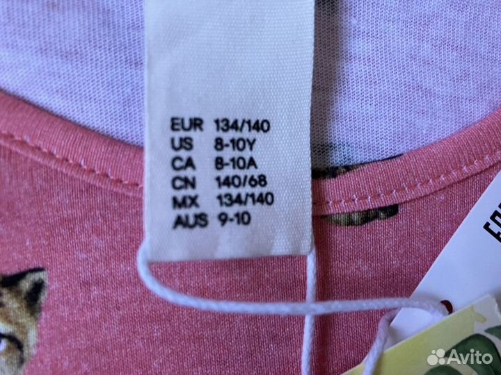 Платье летнее H&M р.134-140 - новое