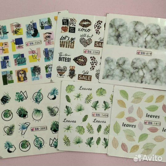 Наклейки для ногтей