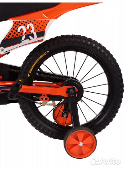 Детский велосипед четырехколесный 16