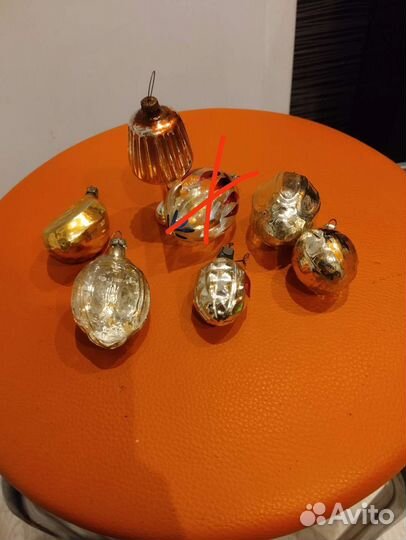 Елочные игрушки СССР