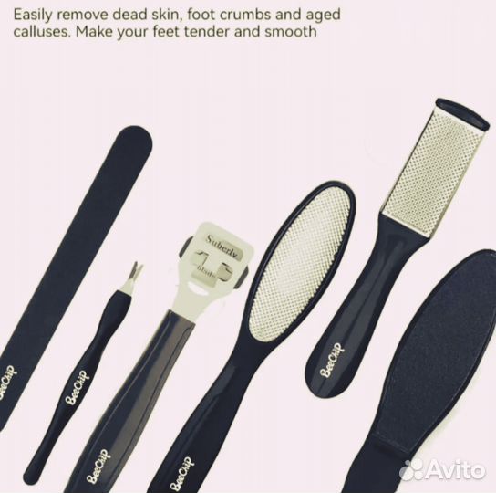 Набор для Педикюра (Удобный и Многофункциональный)