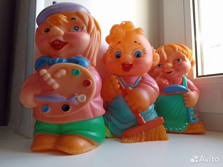 Игрушки СССР резиновые