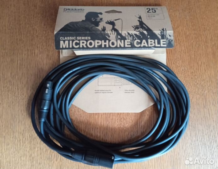 Кабель Planet Waves PW-cmic-25 7,62м
