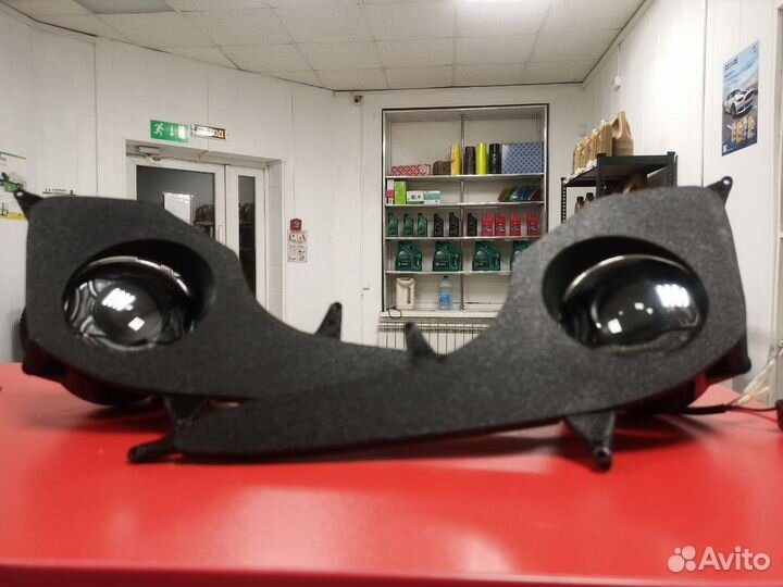 Bi LED Противотуманные фары на Hyundai Solaris