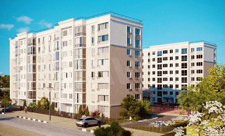 1-к. квартира, 52,2 м², 5/9 эт.