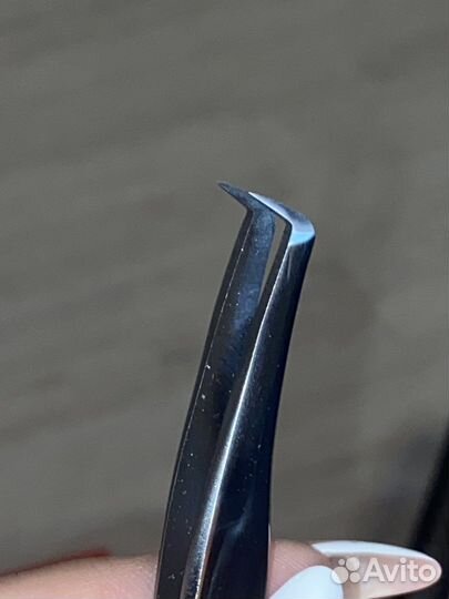 Пинцет для ресниц Veronadeluxe