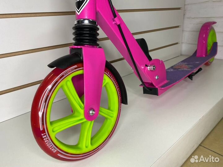 Самокат городской prime Super, перед амортизатор