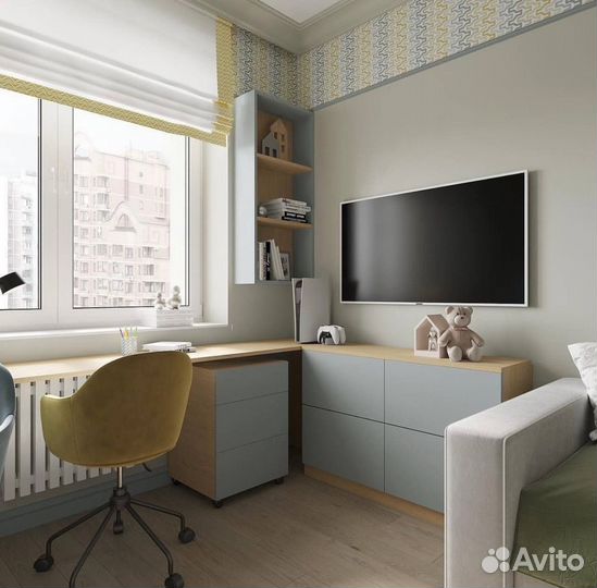 Стол,шкаф в детскую под заказ