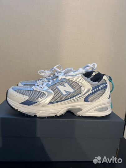 Кроссовки New Balance 530 white silver navy