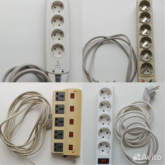 Сетевой фильтр с кнопкой вкл