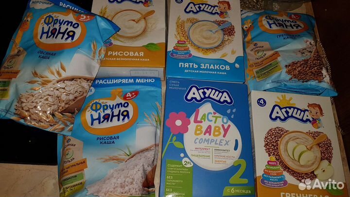 Смесь каша пюре агуша