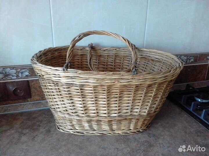 Корзина плетеная(для грибов)
