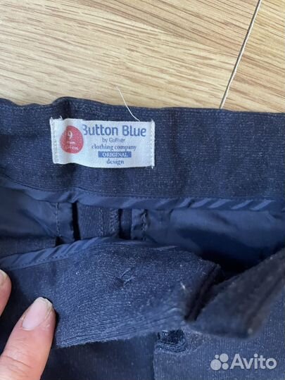 Школьный костюм на мальчика button blue 134