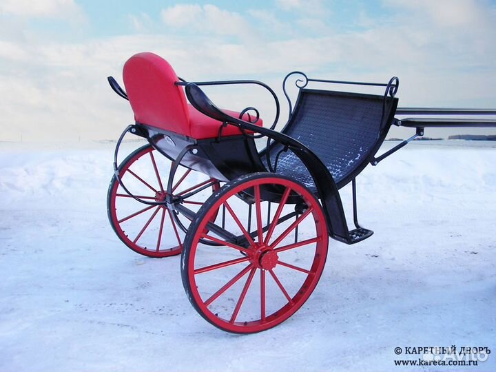 Двуколка для лошади