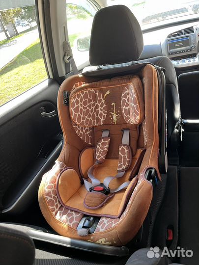 Автолюлька автокресло Welldon Diadem Giraffe Talk