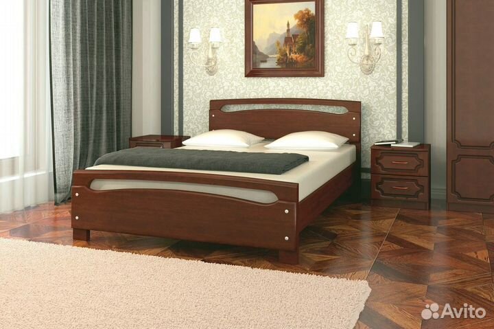 Кровати из массива
