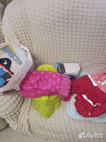 Пакет вещей на до года. Комбез, кофты и многое