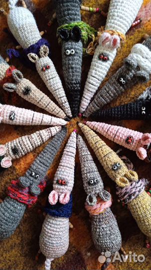 Вязаные авторские игрушки