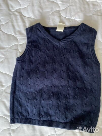 Рубашка жилетка бабочка комплект hm