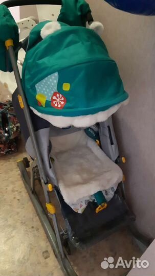 Коляска санки