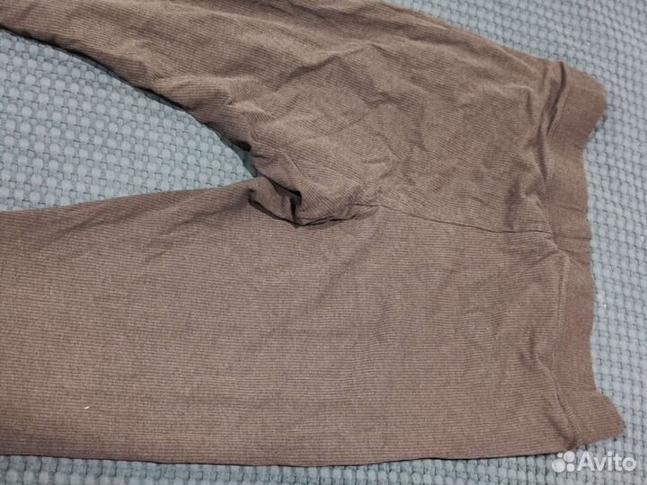 Леггинсы в рубчик с карманами Uniqlo L