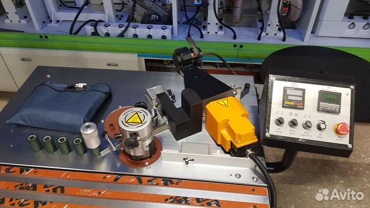 Ручной кромкооблицовочный станок MF50S фен, наклон