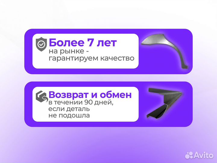 Ремонтные пороги и арки для seat Обнинск