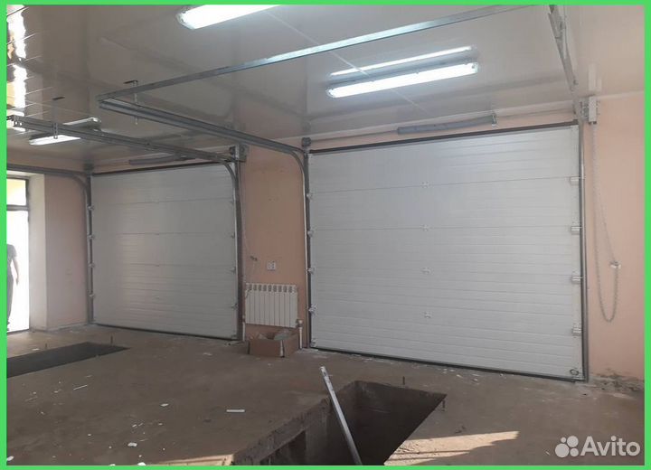 Секционные гаражные ворота