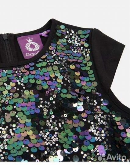 Комбинезон с пайетками