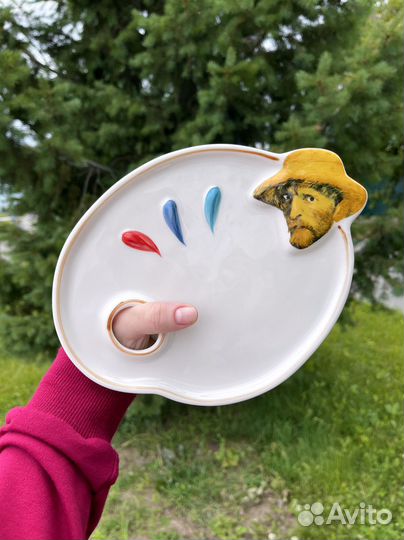 Новая Керамическая палитра для красок Ван Гог