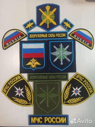 Шевроны, нашивки, патчи, ремувки