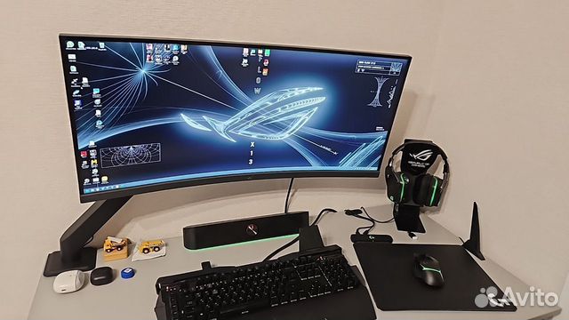Игровой монитор asus ROG Strix XG35VQ (35 дюймов) купить в Москве ...