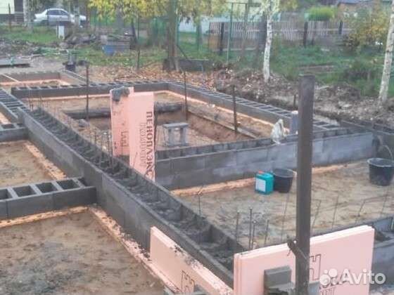 Бетонные блоки.Фундамент забора,дома,стеныОпалубка