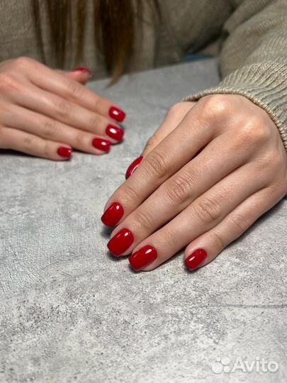 Маникюр с покрытием