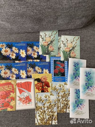 Открытки, конверты