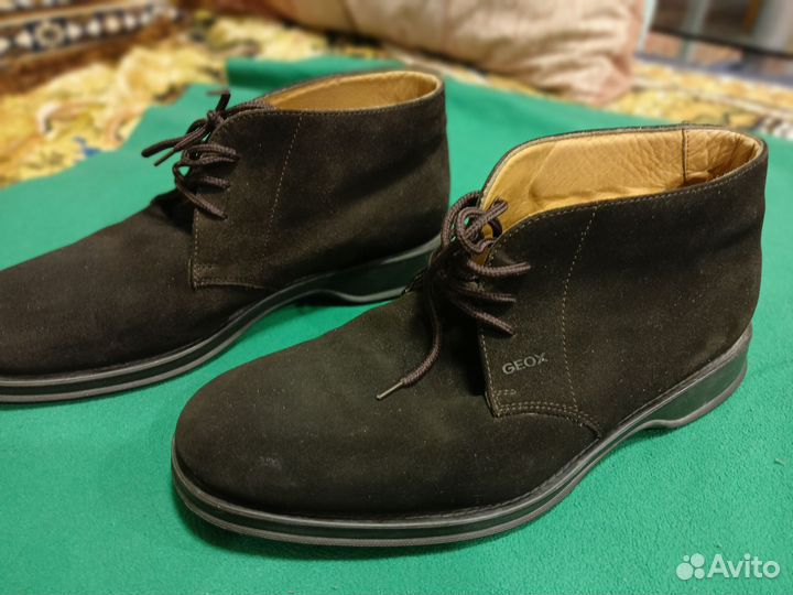 Geox. Мужские замшевые ботинки. 42.5р