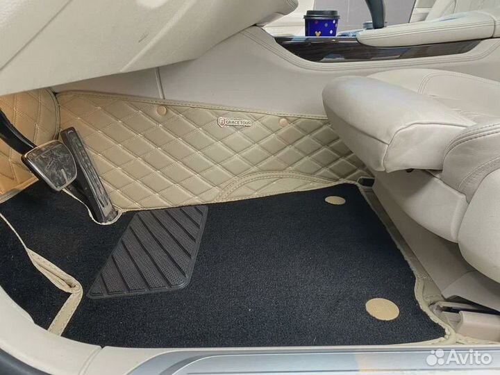 3d коврики из экокожи в салон Авто машину 3д LUX