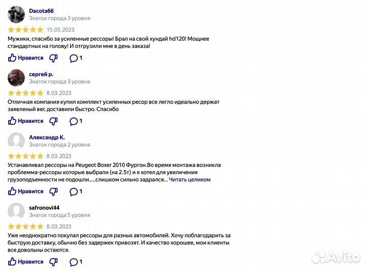 Усиление рессор Форд Транзит