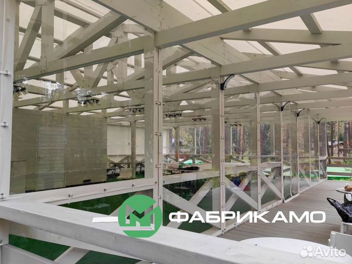 Мягкие окна для террас и беседок