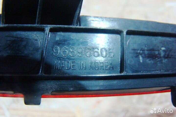 Chevrolet Orlando Отражатель в бампер задний левый