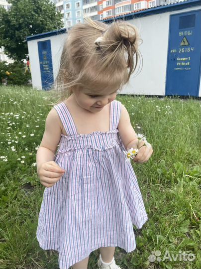 Платье для девочки 92