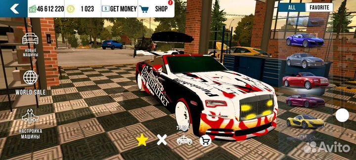 Машины в кар паркинг