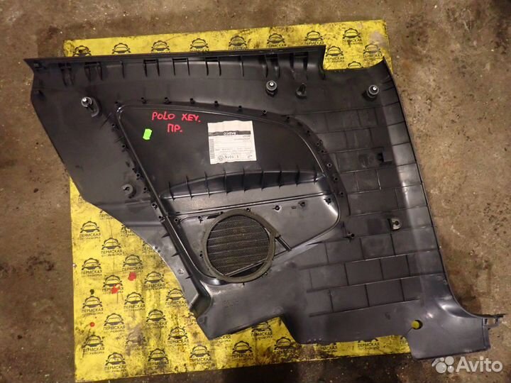 Обшивка кузова купе VW Polo (HB) 2009