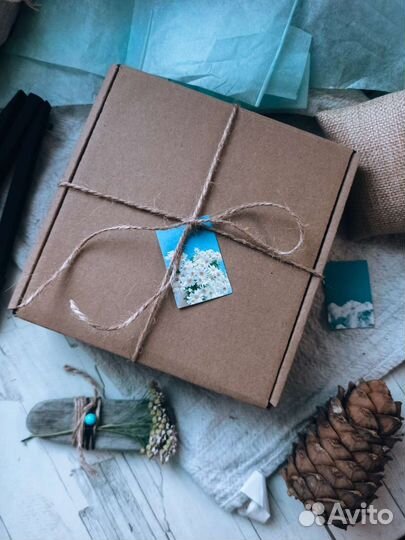 Женский набор, браслет, чабрец, серьги, брелок