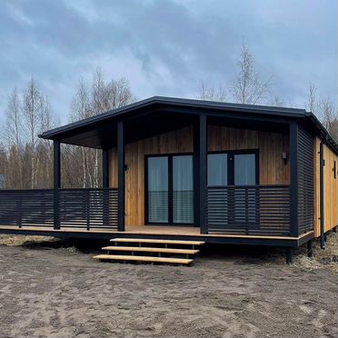Строительство префаб-дома / Prefab дом