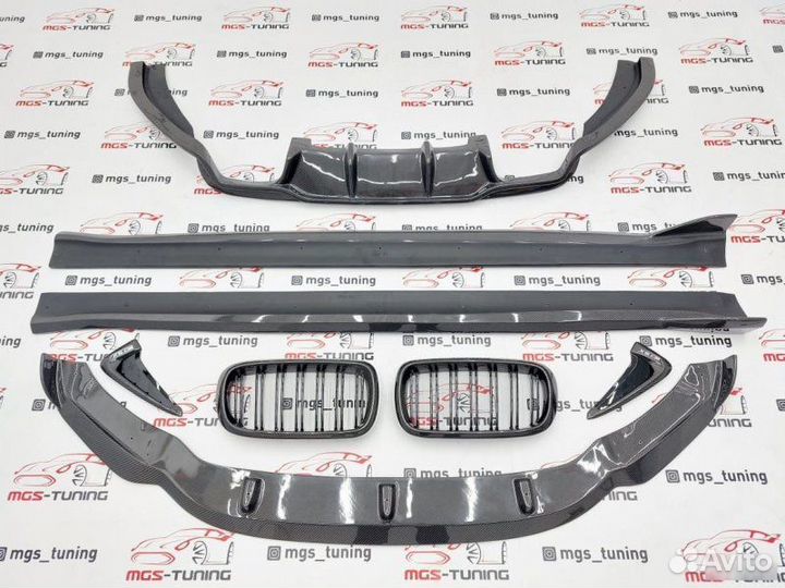 Полный комплект Hamann на BMW X5M F85 карбон