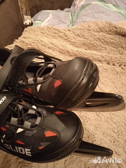 Коньки детские раздвижные nordway 36 - 41