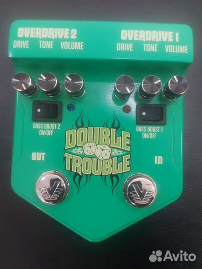 Visual sound V2 Double Trouble overdrive