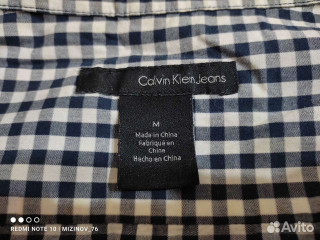 Calvin klein рубашка мужская