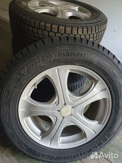 Колеса в сборе, Yokohama 225/65R17 с дисками, 4шт